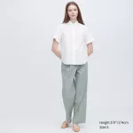 Uniqlo Cotton Short Sleeved Women’s White Shirts