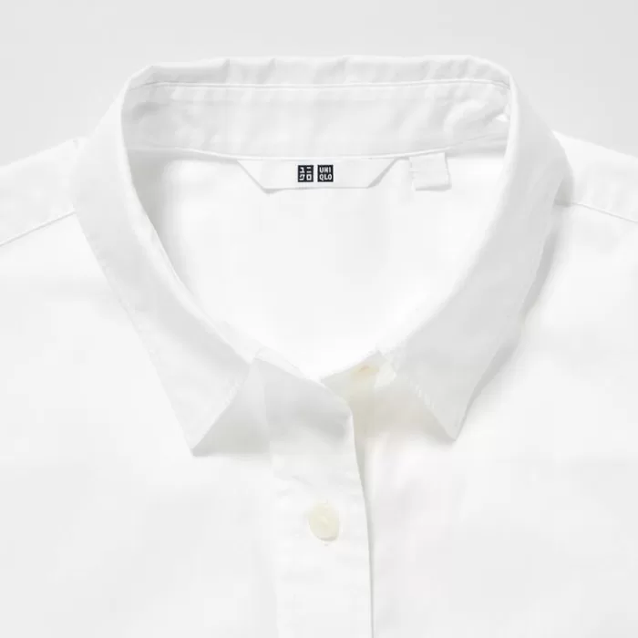 Uniqlo Cotton Short Sleeved Women’s White Shirts