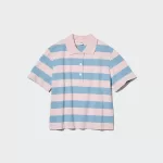 Uniqlo Cropped Relaxed Fit Women’s T-Shirt Pink