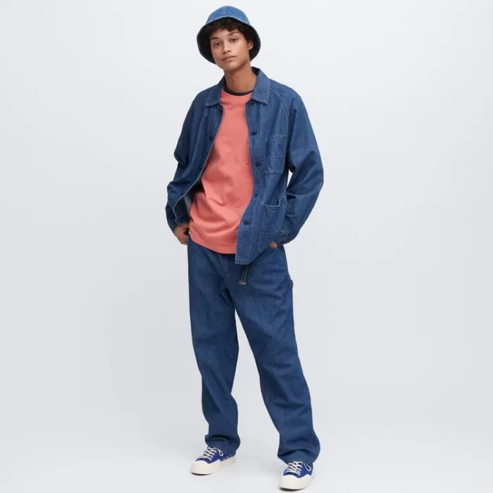 Uniqlo Denim Metro Men’s Hats Blue