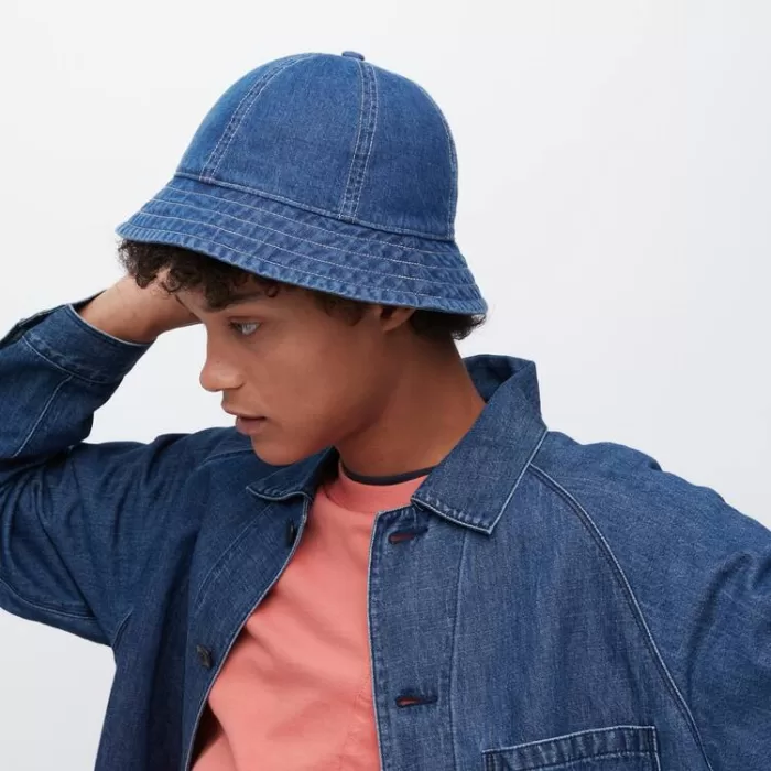 Uniqlo Denim Metro Men’s Hats Blue