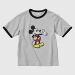 Uniqlo Disney Beyond Time Ut Printed T-Shirt Kids Grey