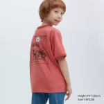 Uniqlo Disney Beyond Time Ut Printed T-Shirt Kids Red