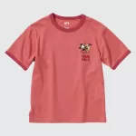 Uniqlo Disney Beyond Time Ut Printed T-Shirt Kids Red