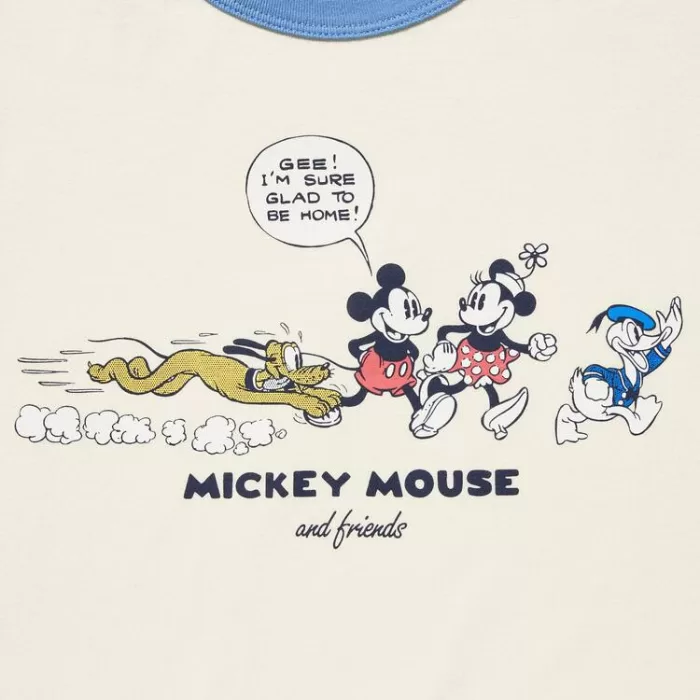 Uniqlo Disney Beyond Time Ut Printed T-Shirt Kids White