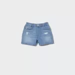 Uniqlo Distressed Denim Shorts Boys Blue