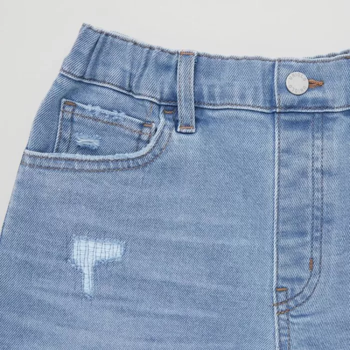 Uniqlo Distressed Denim Shorts Boys Blue