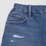 Uniqlo Distressed Denim Shorts Boys Blue