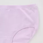 Uniqlo Dotted Hiphugger Underwear (Three Pairs) Kids Pink Navy