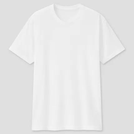 Uniqlo Dry Crew Neck T-shirt (2021 Season) Men’s White