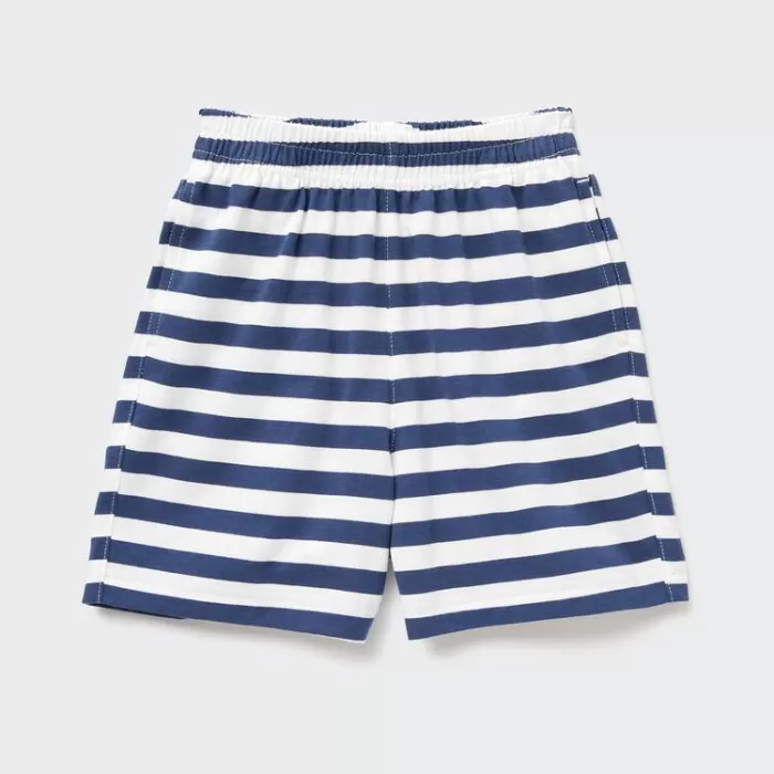 Uniqlo Dry Easy Striped Baby Shorts Blue