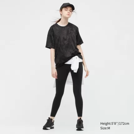 Uniqlo Dry-ex Crew Neck Men’s T-Shirt Black