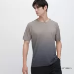 Uniqlo Dry-ex Crew Neck T-shirt Men’s Grey