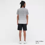 Uniqlo Dry-ex Crew Neck T-shirt Men’s Grey