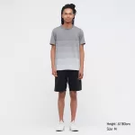 Uniqlo Dry-ex Crew Neck T-shirt Men’s Grey