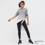 Uniqlo Dry-ex Crew Neck T-shirt Men’s Grey