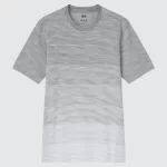 Uniqlo Dry-ex Crew Neck T-shirt Men’s Grey