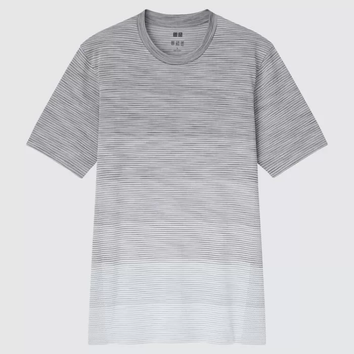 Uniqlo Dry-ex Crew Neck T-shirt Men’s Grey