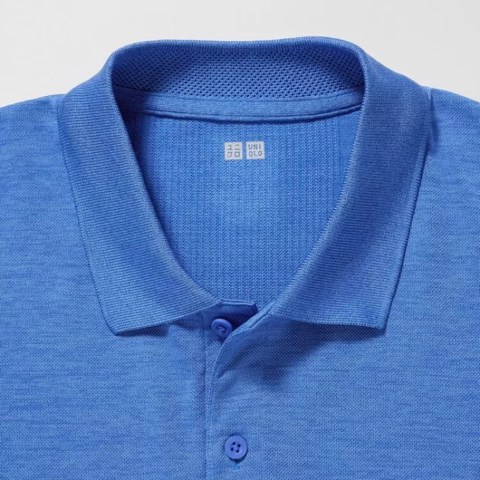 Uniqlo Dry-ex Men’s Polo Shirt Blue