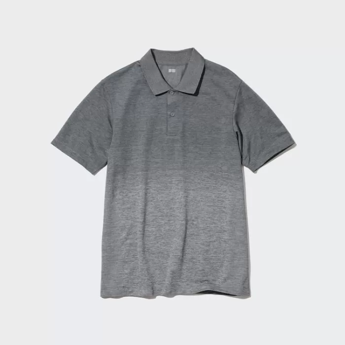 Uniqlo Dry-ex Men’s Polo Shirt Grey