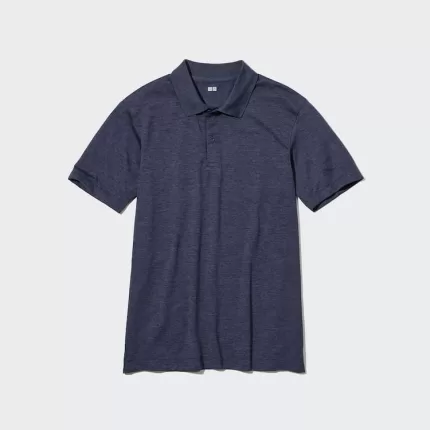 Uniqlo Dry-ex Men’s Polo Shirt Navy Blue