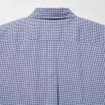 Uniqlo Extra Fine Cotton Broadcloth Long Sleeve Men’s Shirts Blue