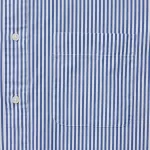 Uniqlo Extra Fine Cotton Broadcloth Regular Fit (Button-down Collar) Men’s Blue Shirts