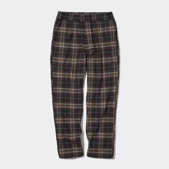 Uniqlo Flannel Ankle Length Men’s Loungewear Brown