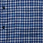 Uniqlo Flannel Regular Fit Checked (Button-down Collar) Men’s Shirts Blue