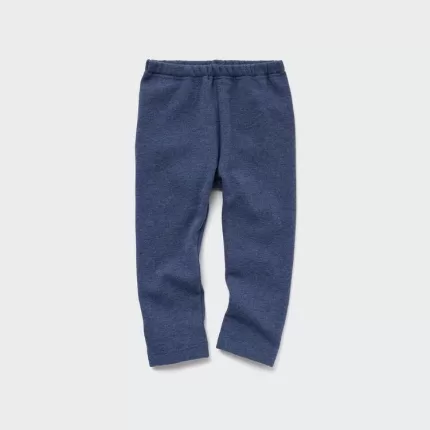 Uniqlo Fleece Baby Leggings Blue