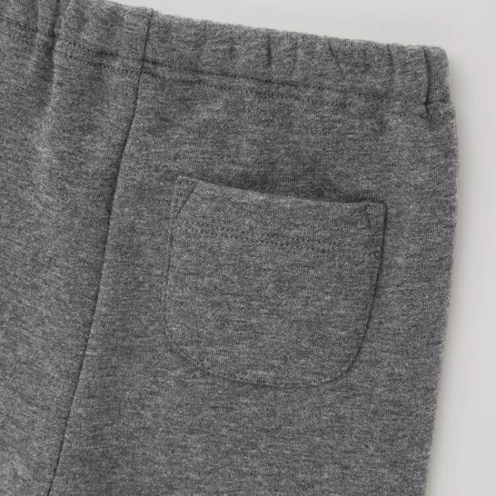 Uniqlo Fleece Leggings (2021 Season) Baby Dark Grey