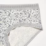 Uniqlo Floral Hiphugger Women’s Underwear Grey