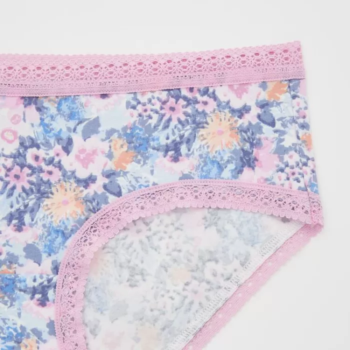 Uniqlo Floral Hiphugger Women’s Underwear Pink