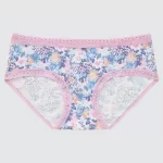 Uniqlo Floral Hiphugger Women’s Underwear Pink