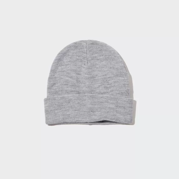 Uniqlo Heattech Caps Men Grey