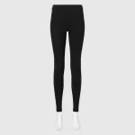 Uniqlo Heattech Extra Warm Cotton Thermal Leggings Women Black