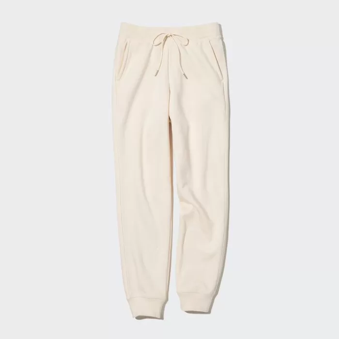 Uniqlo Heattech Pile Lined Jogger Pants Women Beige