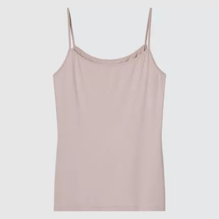 Uniqlo Heattech Thermal Camisole Vest Women Beige