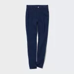 Uniqlo Heattech Ultra Stretch High Rise Denim Thermal Women’s Pants Blue