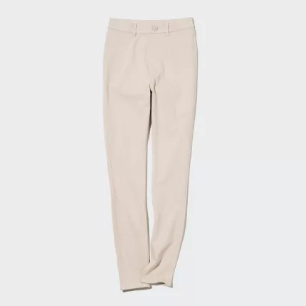 Uniqlo Heattech Ultra Stretch Thermal Leggings (Long) Woman Beige