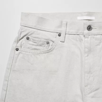 Uniqlo Helmut Lang Classic Cut Men’s Jeans White