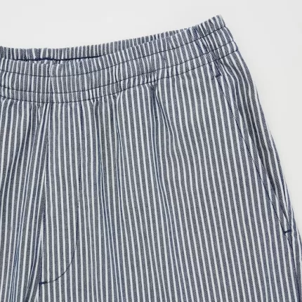 Uniqlo Hickory Easy Relaxed Ankle Length Men’s Loungewear Blue