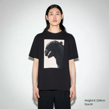 Uniqlo Hideaki Anno Ut Printed T-shirt (Godzilla) Men’s Black