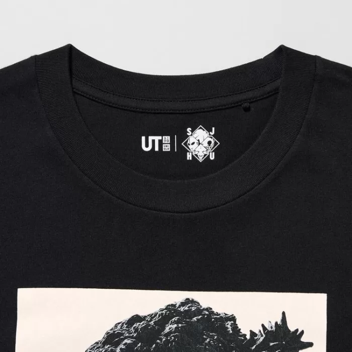 Uniqlo Hideaki Anno Ut Printed T-shirt (Godzilla) Men’s Black