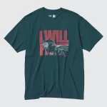 Uniqlo Hideaki Anno Ut Printed T-shirt (Rider) Men’s Dark Green