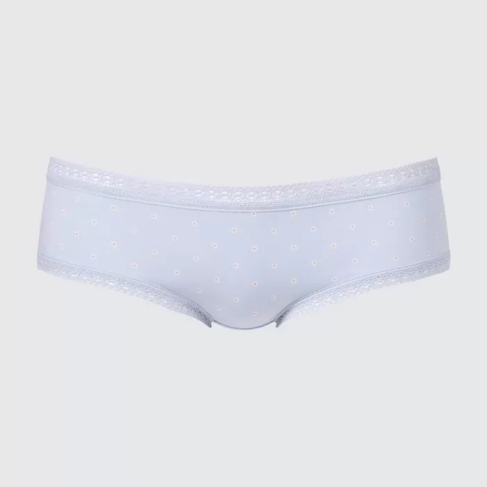 Uniqlo Hiphugger (Mini Flower) Women’s Underwear Light Blue