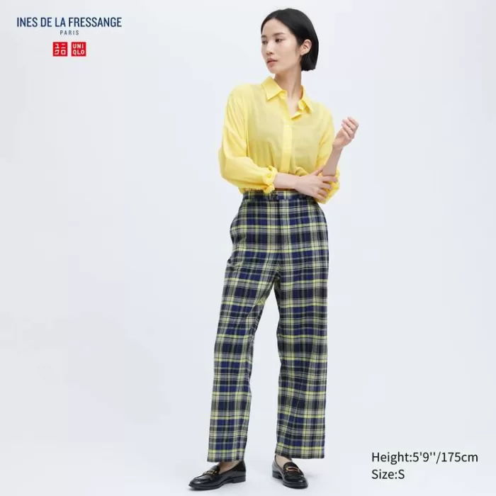 Uniqlo Ines De La Fressange Easy Women’s Pants Blue