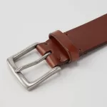 Uniqlo Italian Leather Belts (2021 Season) Men Brown