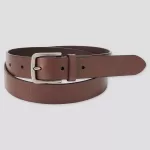 Uniqlo Italian Leather Vintage Style Belts (2021 Season) Men Brown