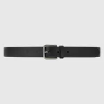 Uniqlo Italian Leather Vintage Style Men’s Belts Black